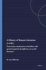 A History of Roman Literature (2 Vols.)