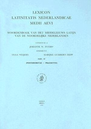 Lexicon Latinitatis Nederlandicae Medii Aevi Fasc. 47