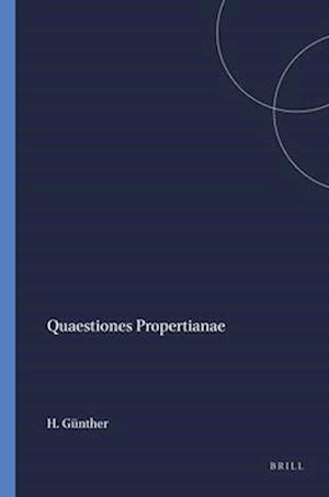 Quaestiones Propertianae