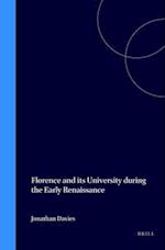 Florence and Its University During the Early Renaissance