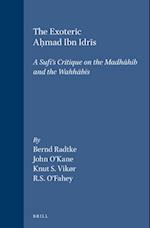 The Exoteric Ah&#803;mad Ibn Idr&#299;s