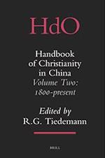 Handbook of Christianity in China