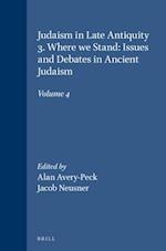Judaism in Late Antiquity 3. Where We Stand