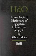 Etymological Dictionary of Egyptian, Volume 2