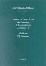 Encyclopaedia of Islam - Indices English Edition / Encyclopédie de l'Islam - Indices Édition Française