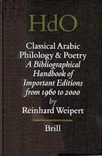 Classical Arabic Philology and Poetry