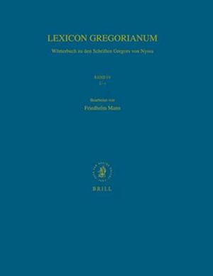 Lexicon Gregorianum, Volume 4 Band IV &#950;-&#953;