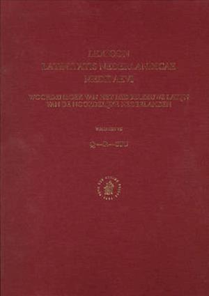 Lexicon Latinitatis Nederlandicae Medii Aevi