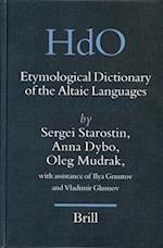 Etymological Dictionary of the Altaic Languages (3 Vols)