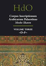 Corpus Inscriptionum Arabicarum Palaestinae, Volume Three