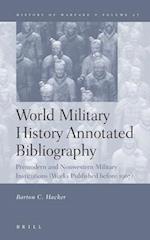 World Military History Annotated Bibliography