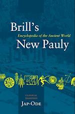Brill's New Pauly, Classical Tradition, Volume III (Jap-Ode)