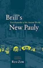 Brill's New Pauly, Classical Tradition, Volume V (Rus-Zor)