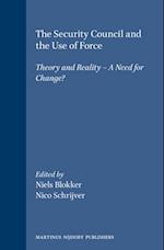 The Security Council and the Use of Force