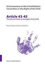 A Commentary on the United Nations Convention on the Rights of the Child, Articles 43-45