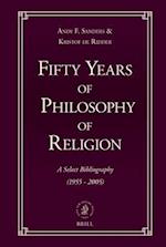 Fifty Years of Philosophy of Religion