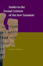 Studies in the Textual Criticism of the New Testament