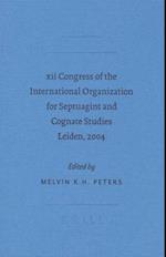 XII Congress of the International Organization for Septuagint and Cognate Studies Leiden, 2004