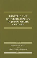 Esoteric and Exoteric Aspects in Judeo-Arabic Culture