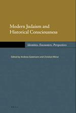 Modern Judaism and Historical Consciousness