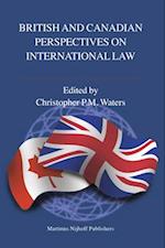British and Canadian Perspectives on International Law