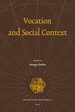 Vocation and Social Context
