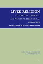 Lived Religion - Conceptual, Empirical and Practical-Theological Approaches