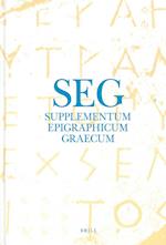 Supplementum Epigraphicum Graecum, Volume XXXVI (1986)