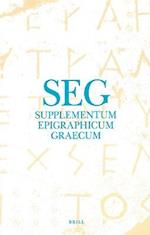 Supplementum Epigraphicum Graecum, Volume XXXIII (1983)