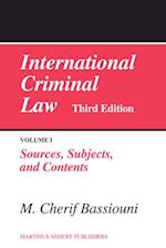 International Criminal Law, Volume 1