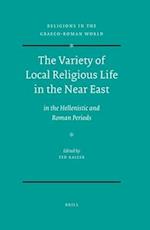 The Variety of Local Religious Life in the Near East