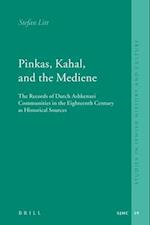 Pinkas, Kahal, and the Mediene