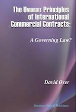 The Unidroit Principles of International Commercial Contracts