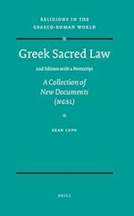 Greek Sacred Law (2nd Edition with a Postscript)