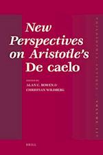 New Perspectives on Aristotle's de Caelo