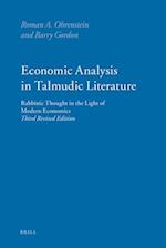 Economic Analysis in Talmudic Literature