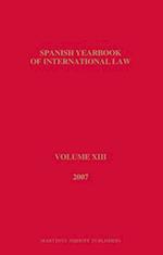 Spanish Yearbook of International Law, Volume 13 (2007)