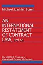 An International Restatement of Contract Law