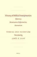 History of Biblical Interpretation