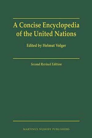 A Concise Encyclopedia of the United Nations