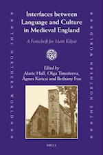 Interfaces Between Language and Culture in Medieval England