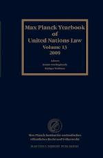 Max Planck Yearbook of United Nations Law, Volume 13 (2009)