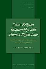 State-Religion Relationships and Human Rights Law