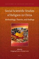 Social Scientific Studies of Religion in China