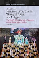 Manifesto of the Critical Theory of Society and Religion 3 Volume Set