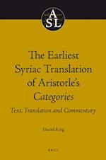 The Earliest Syriac Translation of Aristotle's Categories