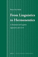 From Linguistics to Hermeneutics