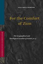 For the Comfort of Zion