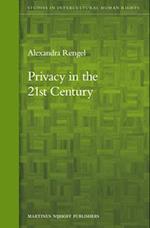 Privacy in the 21st Century