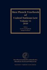 Max Planck Yearbook of United Nations Law, Volume 14 (2010)